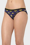 Bummer Medium Rise Half Coverage Bikini Panty - Yellow — thumbnail 3